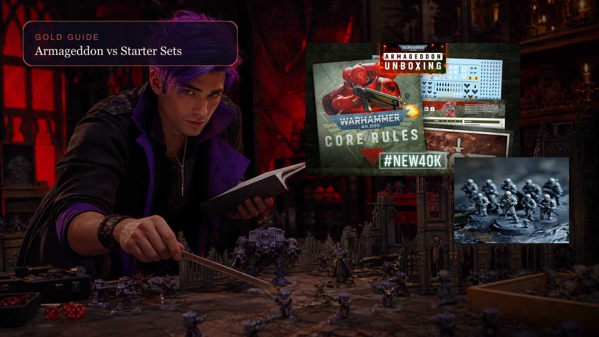 Warhammer 40K Armageddon vs Starter Sets vs Combat Patrols: What to Buy First in 11th Edition — Buying Guide
